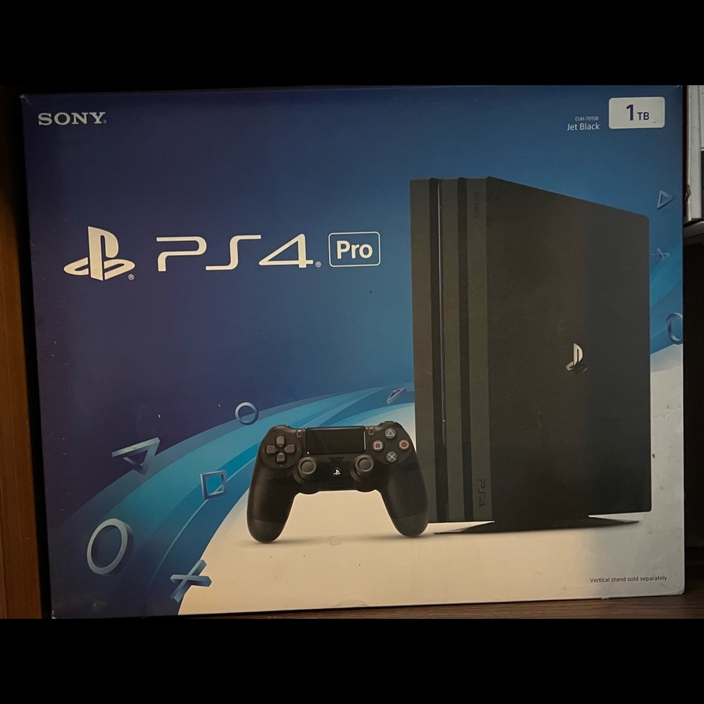 Sony PlayStation pro and two Wireless Controller